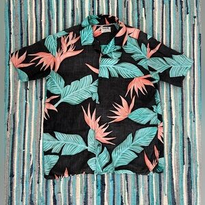 Men’s Hurley Tropical Birds of Paradise Aloha Shirt
